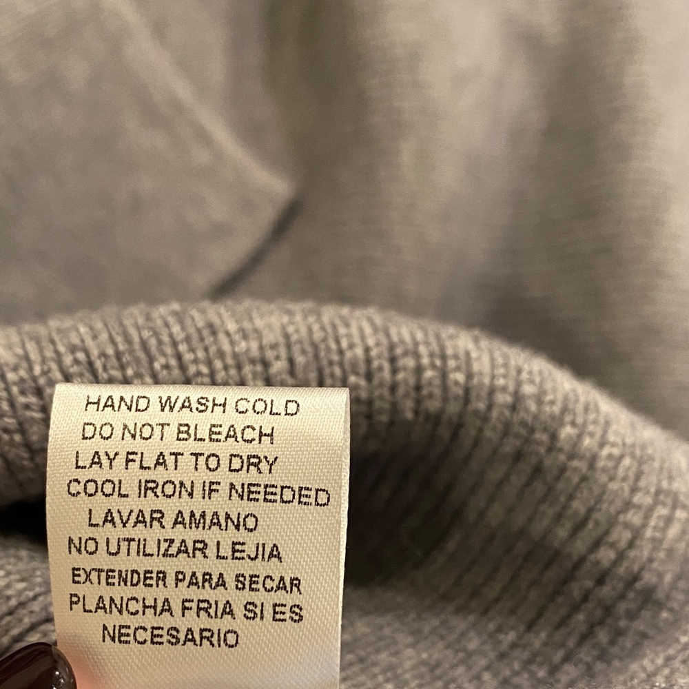 EUC Forever 21 Gray Wrap Dolman Sleeve Midi Sweater Dress - Picture 13 of 13